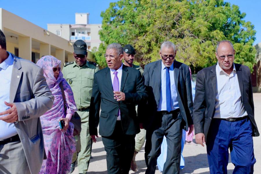 الأمين العام يتفقد مراكز امتحان مسابقتي الأولمبياد الوطني ورالي العلوم
