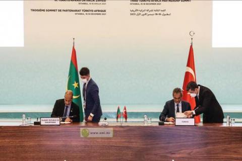 توقيع اتفاقية بين موريتانيا وتركيا في مجال التعليم